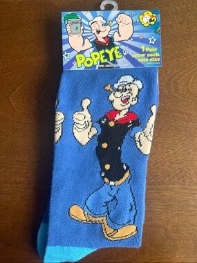 Popeye Crew Socks